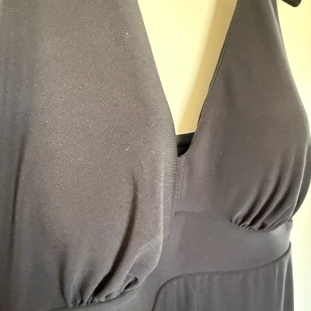 NWT Black Aqua Green Adjustable Strap Swim Dress in Size 16W - Picture 3 of 11